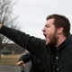 White supremacists demonstrate before the start of a speech by Richard Spencer at Michigan State University on March 5, 2018 in East Lansing, Michigan